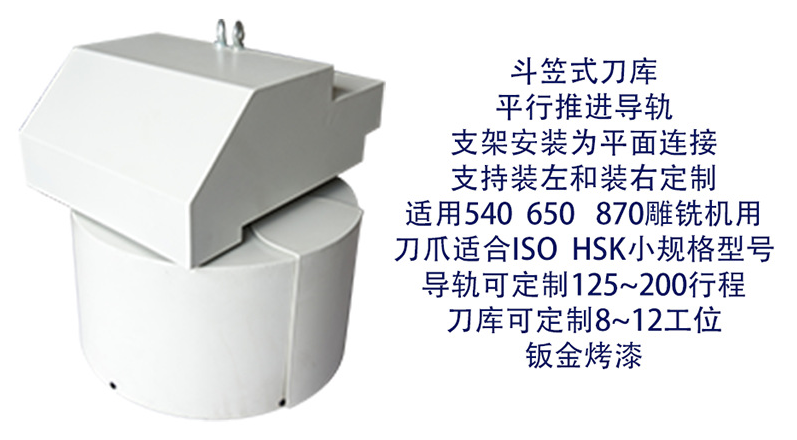 精雕機(jī)刀庫龍利有幾種選擇？